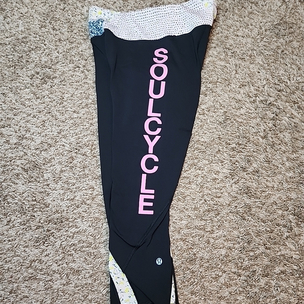 Lululemon X Soulcycle Ride & Reflect Tight Sz 6